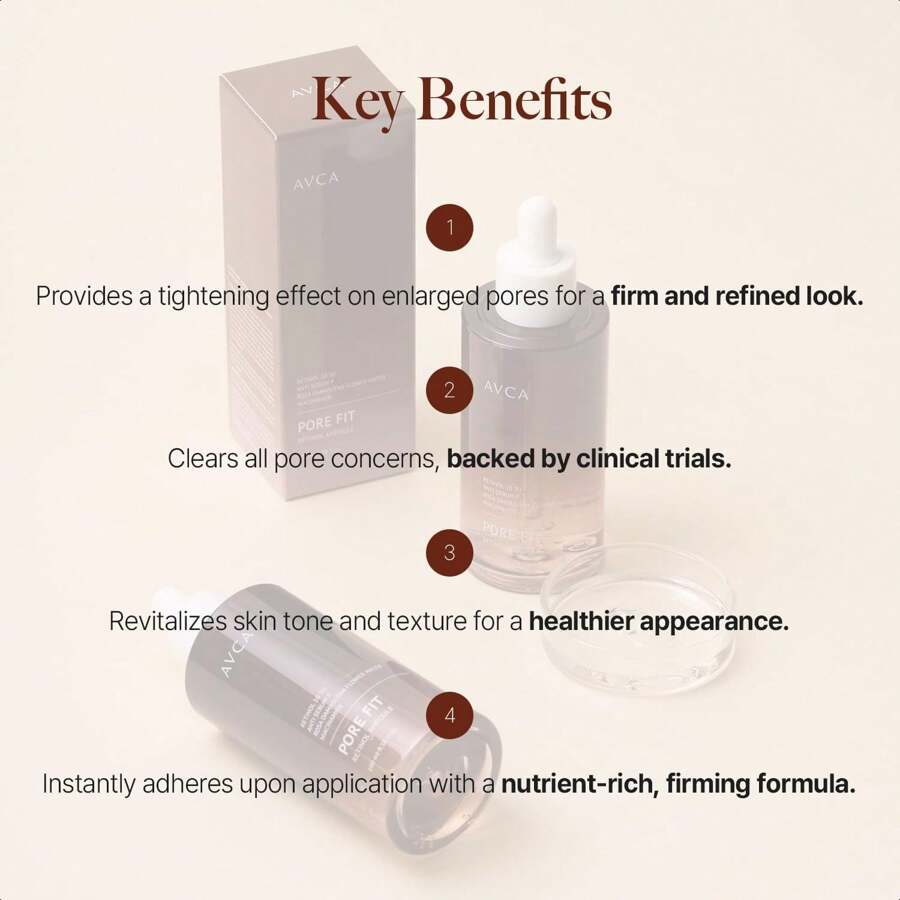 AVCA Pore Fit Retinol Ampoule 100ml  For Large Pores , Fine Lines, Anti Aging & Wrinkle Care