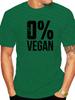 Codzienna Koszulka Śmiesznie Nadrukowana T-shirt 0 Weganizm Wegetarianizm Koszulka Wegetariańska Nadruk Krótki Rękaw Street Odzież Unisex Harajuku