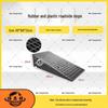 Household Rubber Threshold Ramp for Curbs and Slopes: Car and Road Edge Climbing Pad