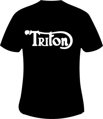 Men's and Women's T-shirts Triton Cafe Racer Motorcycle Printed T Shirt In 6 Sizes