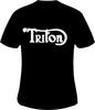 Herren- und Damen-T-Shirts Triton Cafe Racer Motorrad Bedrucktes T-Shirt in 6 Größen