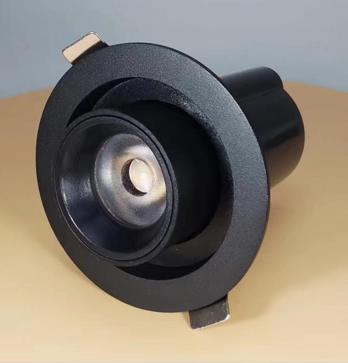 Retractable Adjustable COB Gooseneck Spotlight for Commercial and Retail Lighting