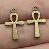 Set of 10pcs Classical Religious Crucifix Necklace Pendant Elegant Alloy DIY Jewelry Accessories Gift For Men Women