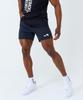 TURTLEBACK Symbol Muscle Fit Knee-Length Shorts [Navy]