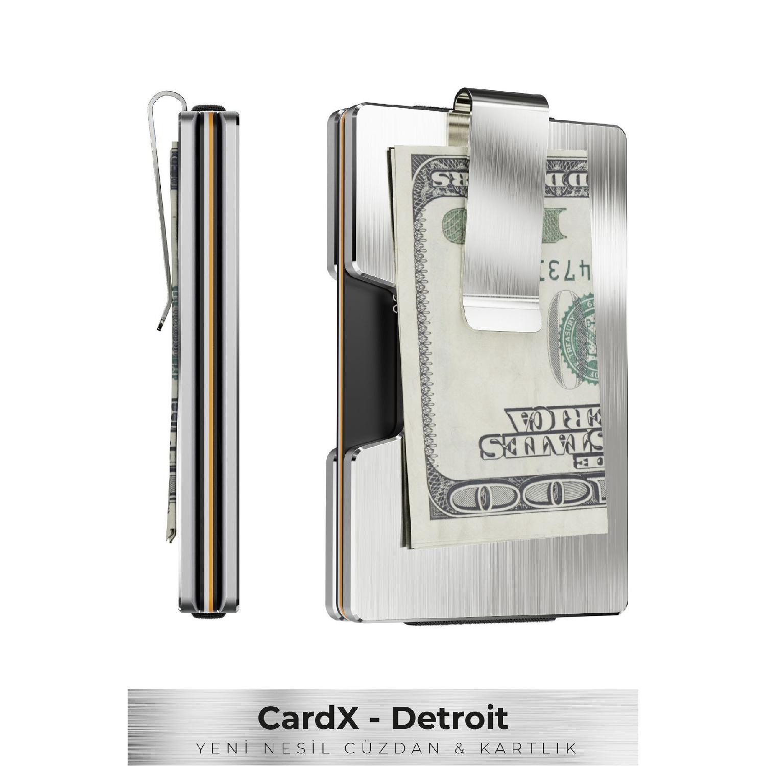 

Cardx - Detroit - New Generation Metal Wallet чорний