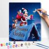 Disney DIY Painting Kit Christmas Mickey Classic Style Home Decor Craft Gift Idea Art Supplies Wall Decor Holiday Bedroom Living Room Decor