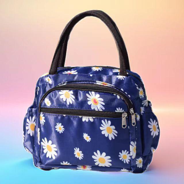 2025 High-End Multi-Pocket Floral Women's Tote Handbag