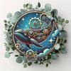Vintage Metal Tin Sign Retro Wall Art Decor 20x20cm