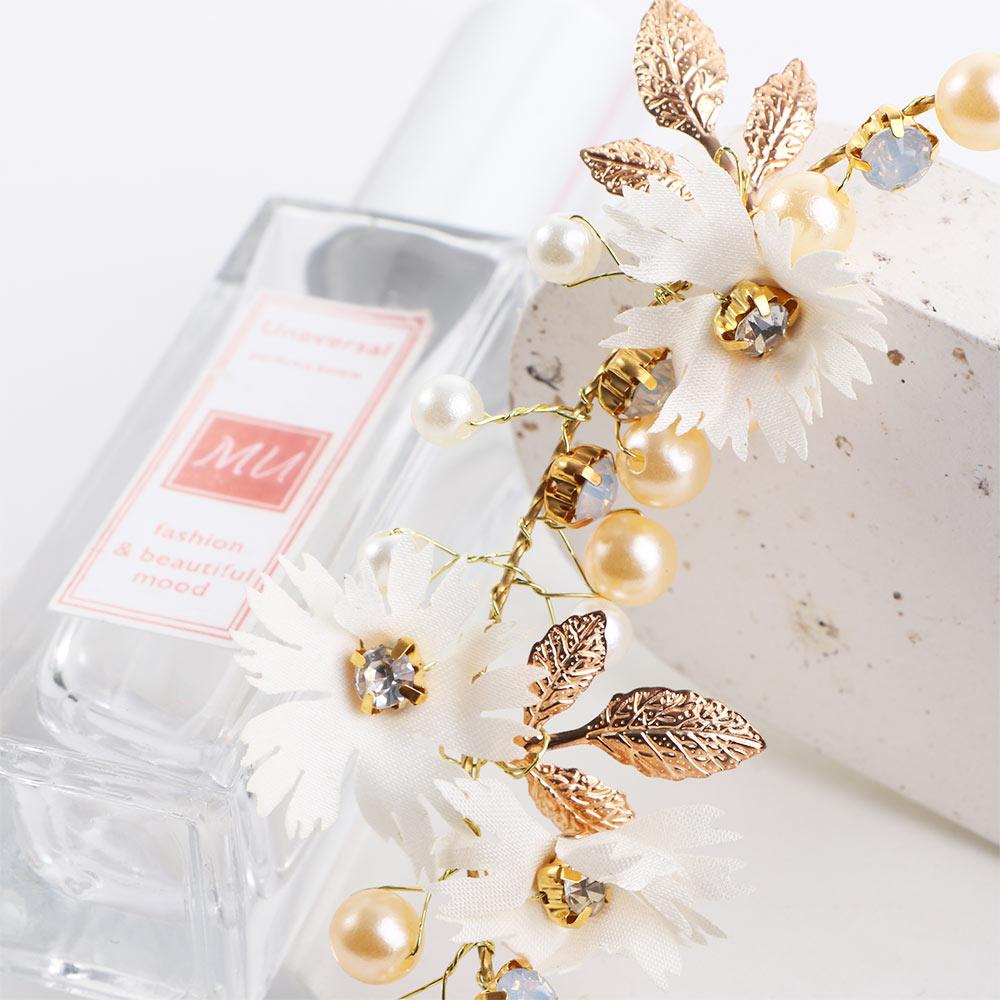 Wedding Daisy Flower Bridal Tiaras Hairband Garlands Headband