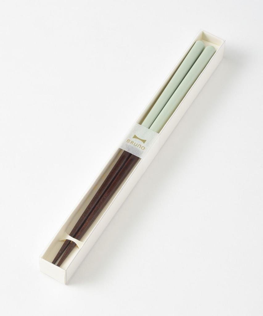 BRUNO Colored Rounded Chopsticks, White, No Size, 01969136
