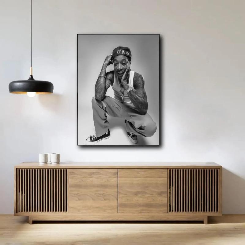 Dekoration Kunstposter Wandkunst Wiz Khalifa Personalisiertes Geschenk Modernes Familien Schlafzimmer Dekor Leinwandmalerei