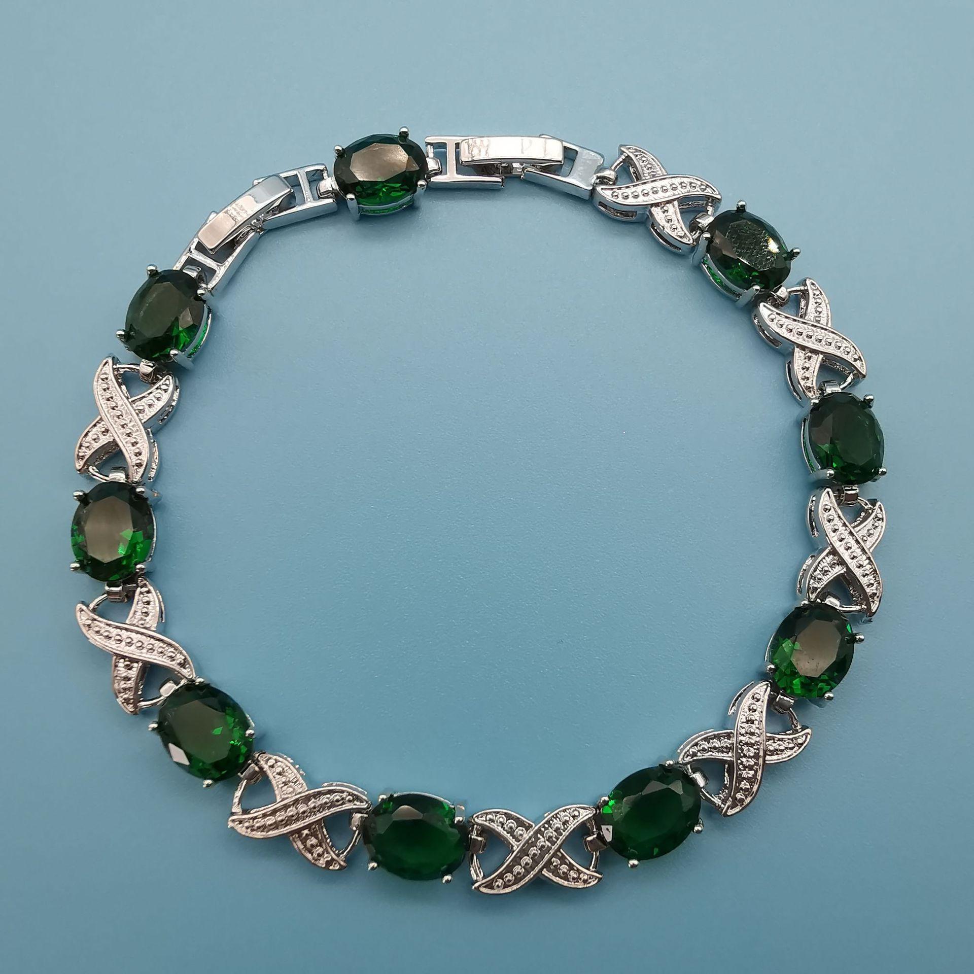 

Браслет в форме яйца, модный европейский и американский браслет, браслет из циркония, подарок