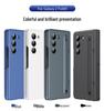Samsung Z Fold8 Ultra Telefoonhoesje met Pennenhouder & Schermbeschermer voor Fold7/6, Stylus Stand.