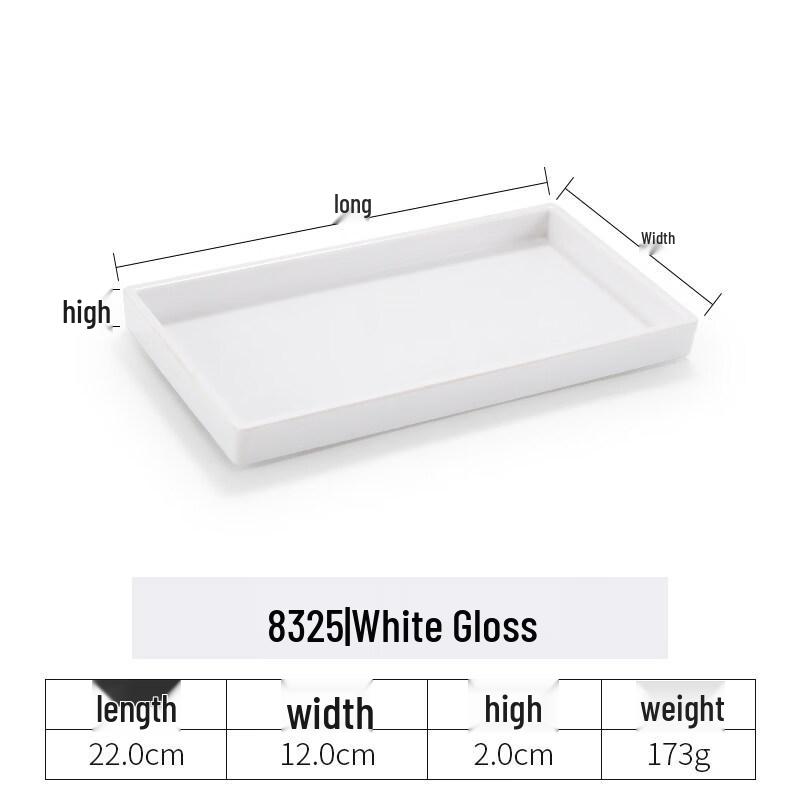 

Rectangular Plastic Serving Tray