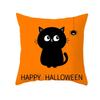 Halloween Cute Kitten Office Living Room Sofa Car Decorative Pillowcase