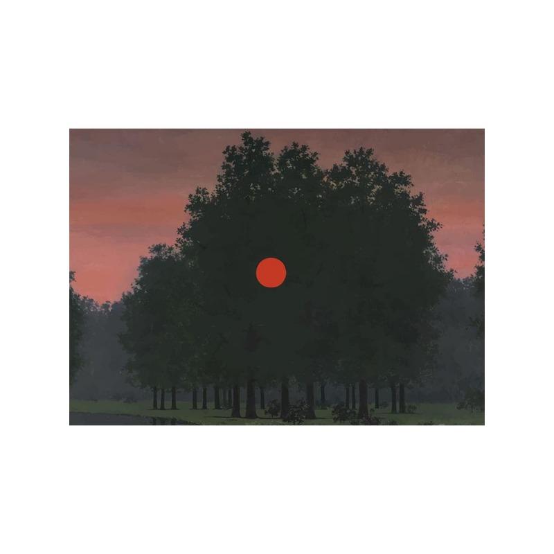 Suprarealism celebru, postere de artă, pânză, pictură, pictură murală abstractă de René Magritte, imprimeu pentru galerie, dormitor, decorațiuni interioare