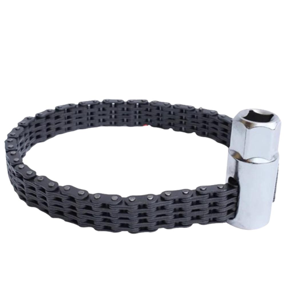 Heavy-duty Engine Oil Filter Wrench 44/52 Joints Ratchet Chain Wrench  Vehicle
