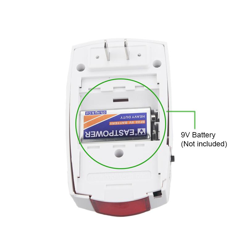 Topvico Bezdrátový detektor vypnutí / zapnutí napájení AC 220V Alarm výpadku / zkratu Testovací senzor Domácí alarm rozvodny