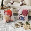 Cartoon C-Chibi Todoroki Kawaii Shoto 1 Natural Linen Organic Fabric Double-Sided Printing Sofa Home Decor Gift Pillow Case