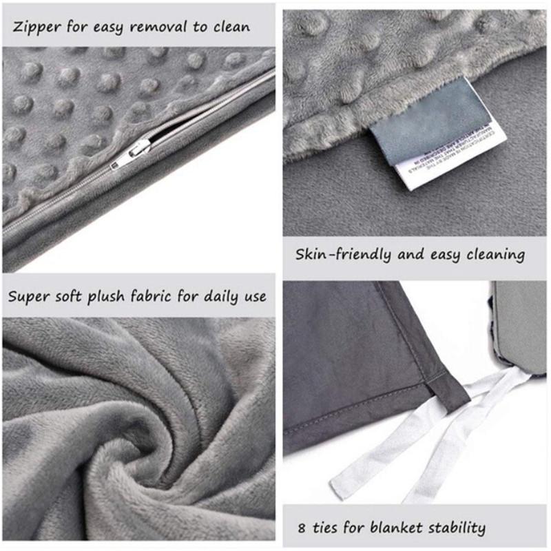 Comfort  Blanket Embossed Quilting Relief Anxiety Insomnia Pressure Weighted Blanket
