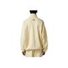 Fear of God Athletics Co-branded 3-Stripes Solid Color Loose Casual Comfortable Sweatshirt Men Light Yellow IS8742