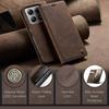 For Xiaomi 14T Pro Case CASEME 013 Series Card Holder Stand Leather Phone Cover
