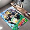Anime Group Print Carpet suitable as a non-slip mat for the living room or bedroom sofa