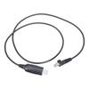 Acessórios para Rádio de Duas Vias para IC-F120 IC-F121 IC-F221 IC-F210S Walkie-Talkies Cabo de Programação USB Fio de Substituição