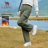 CAMEL Unisex Fleece-lined Water-Repellent Straight-Leg Outdoor Work Pants J35CA6L6027