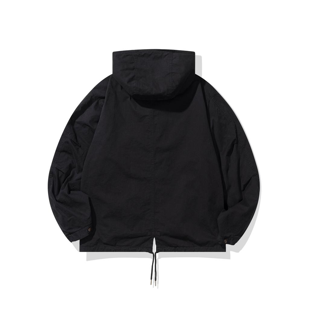 City Street Vintage M-51 Fishtail Hood Parka - Black