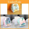 Pvc Transparent Coin Purse With Laser Butterfly Bow Waterproof Keychain For Girls