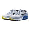 Nike Air Max 90 Leer GS Wit Blauw Whisper Kinder Sneakers Hyper-Royal Zwart DV3607-101