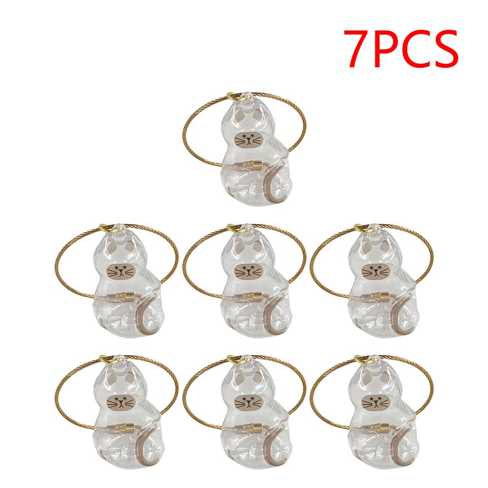 Katzen Schlüsselanhänger Transparenter Katzen Schlüsselanhänger Haarspeicherflasche Haarspeicherbox für Haustiere Katzenhaarspeicher Kapsel Schlüsselanhänger für Tierliebhaber