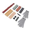 Knives Sharpening Stone Set 400 1000 3000 8000 Grit Fixed Angle Design Whetstone Sharpener Set for