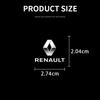 Car Front Seat Headrest Badge Decal Car Side Window Stickers For Renault DACIA Scenic Loguna Twingo Symbol Fluence Espace Clio S444