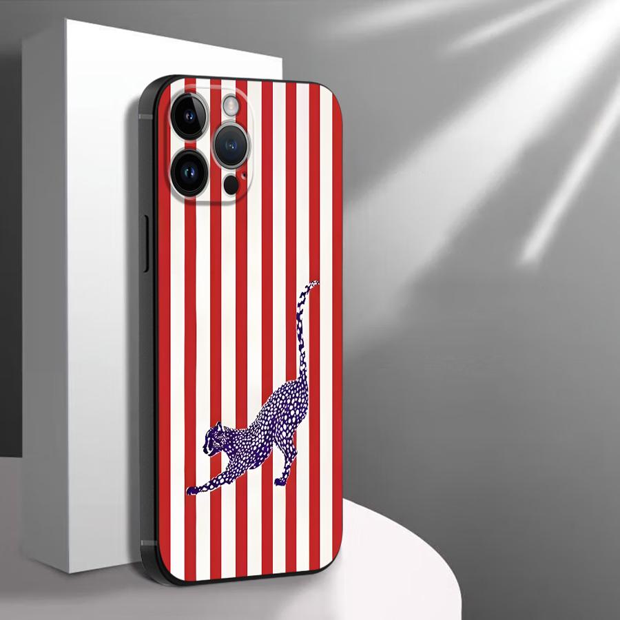 Phone Case for Apple iPhone 17 Pro Max Air 13 11 17e 14 XR XS MAX 15 Pro 7 8 16 12 Funda Phone Cover Creative Cartoon Animals
