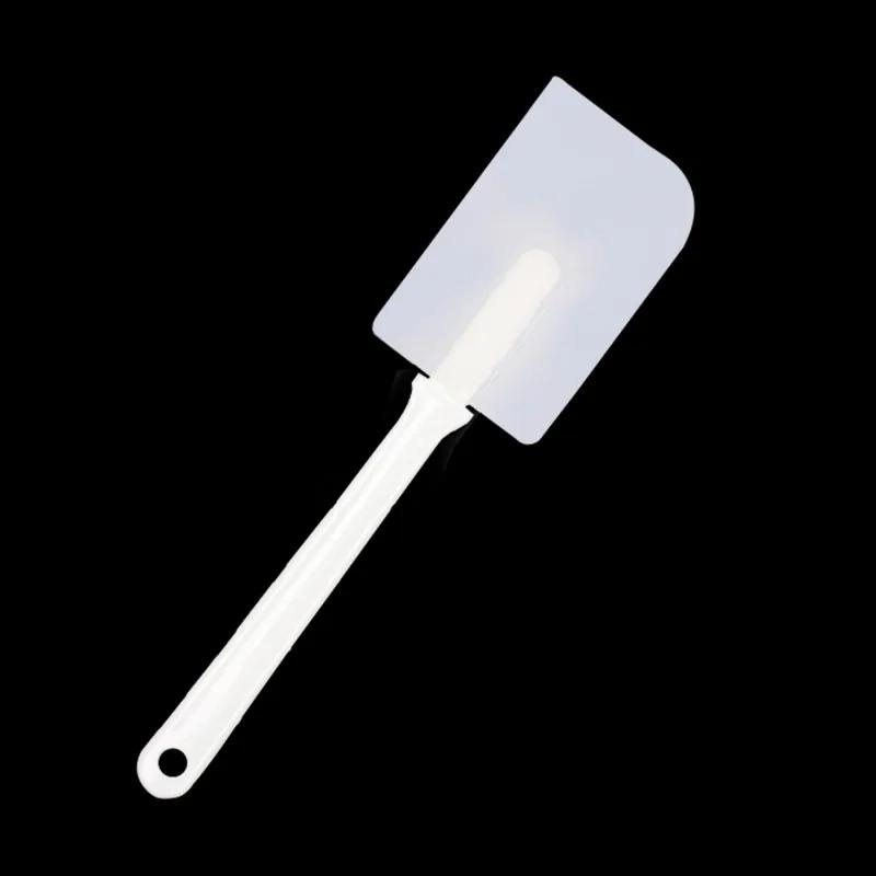 Silicone Cake Scraper Translucent Non-Stick Cream Spatula Kitchen Cooking Pastry Scraper Mold Brush Tool Baking Accessories Set