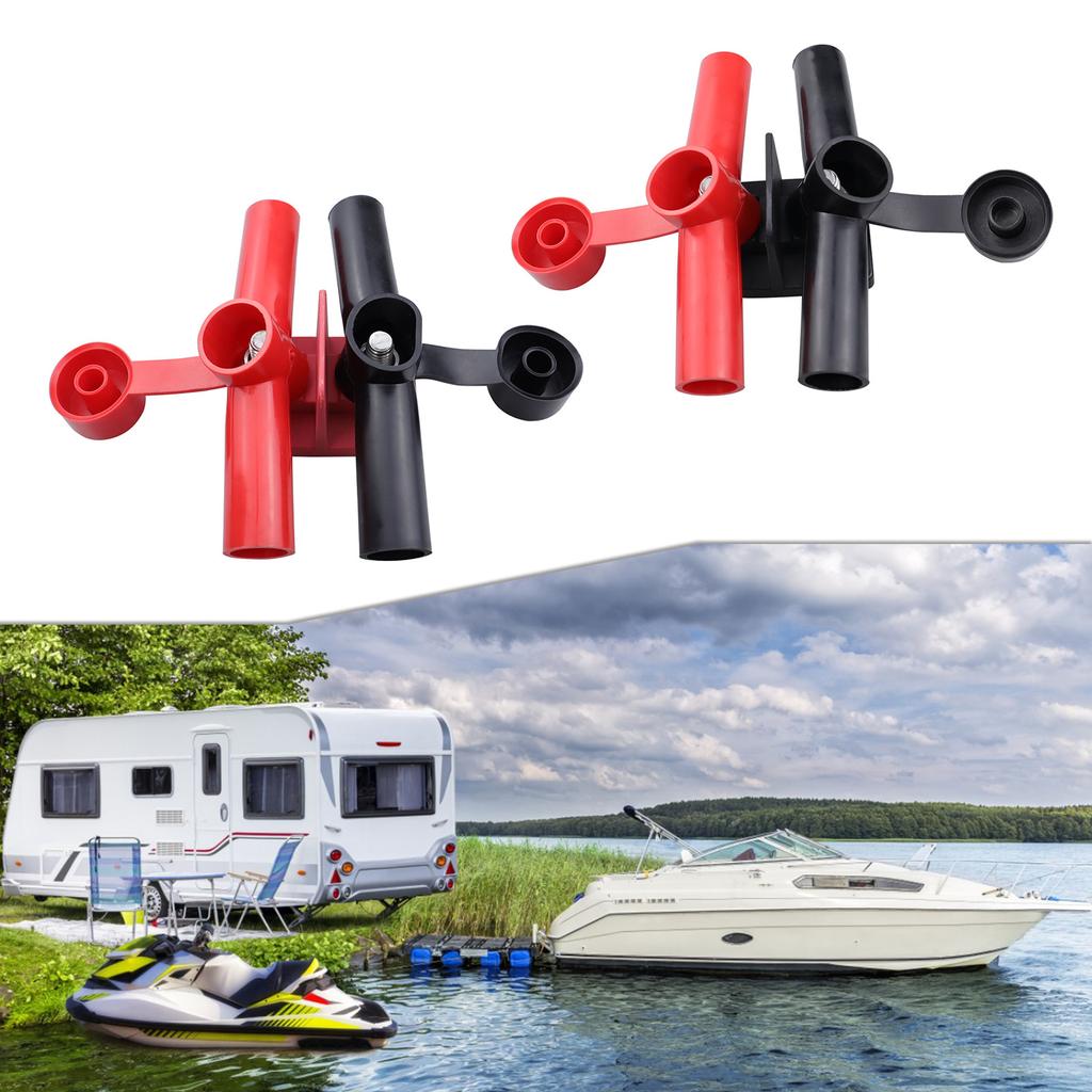 Conectores de Cabo Powerpost Duplo Confiáveis e Fáceis de Instalar Condutores de Alta Amperagem Conexões Seguras para RVs Barco Carro