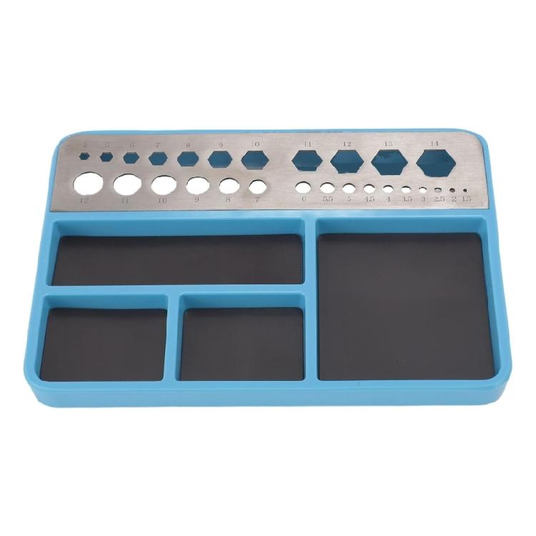 Screw Tray with Magnetic Pad Bolts Screws for Remote Control Model Car Cellphone Repair Screw Tool Toy Tool Part