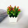 20 Artificial Plant Potted Artificial Flower Bonsai Calla Lily Fence Artificial Flower Ornament
