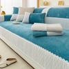 Chenille Sofabezug Rutschfest Universell Couchkissen Handtuch für Wohnzimmer Staubdichte Sofamatte Möbelschutz Heimdeko