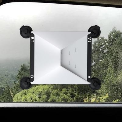 Antenna Car Mount Non-Slip Bracket for Internet Angle Adjustable Suction Cup Antenna Mount for Car House Vehicle Dashboard Sedan