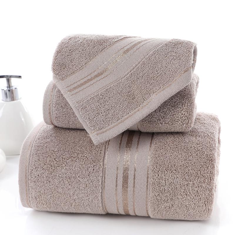 

Bathroom Face Towel for Household 3 Towels Absorbent Towel Pure Cotton Quick Absorbent Soft Quick Dry Thickened Face Towel 3pcs