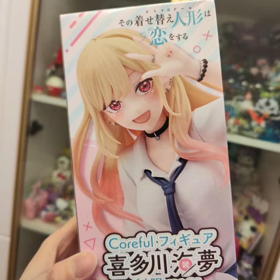 Hot My Dress Up Darling MARIN KITAKAWA Uniform Anime Figure Playthings 18cm PVC Model Collector Birthday Gift Durable