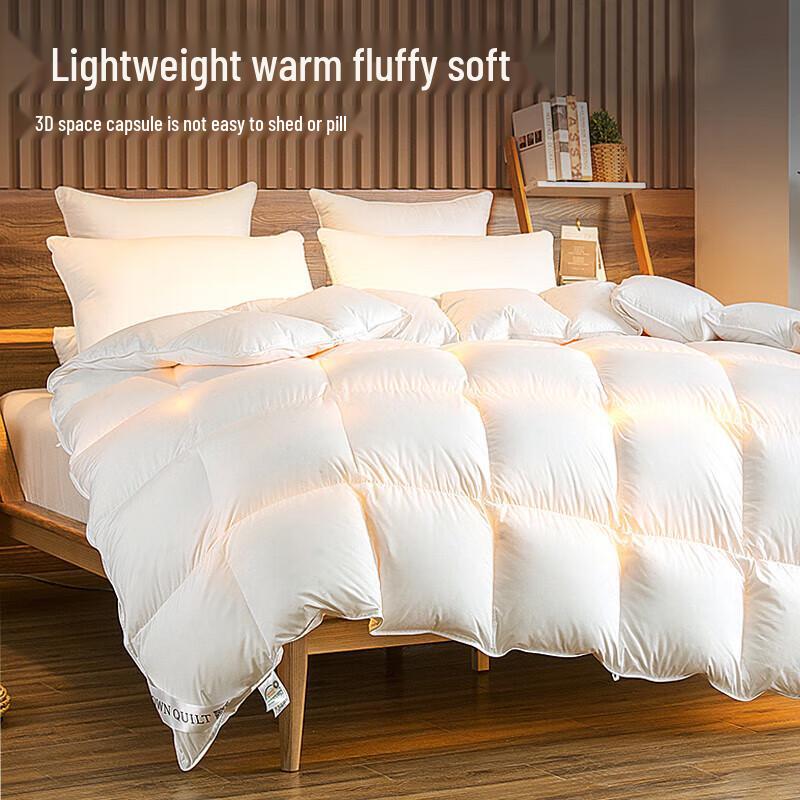 Lán Màn 90% White Duck Down Winter Comforter