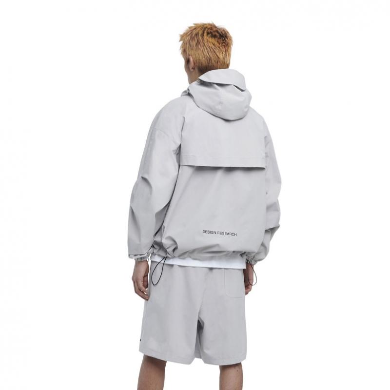 NOMANUAL Penon Wind Shell   Warmgrau