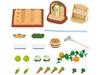 Sylvanian Families Furniture [Vegetable Making Set] Ka-616 ST Mark Certification For Ages 3 and Up Toy Dollhouse Sylvanian Families EPOCH