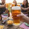 Korean Style Glacier Pattern Glass Beer Cup Transparent Juice Tumbler Durable Cold Drink Cup Bar