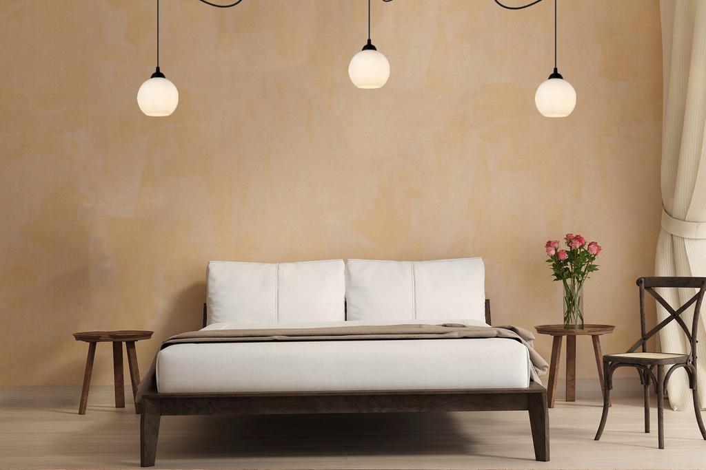 CLASSIC SPIDER HANGING LAMP GLASS SHADE