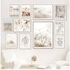 Flower Scenery Picture Home Wall Art Canvas Painting Modern Nordic Landscape Figure Posters and Prints for Living Room Decor